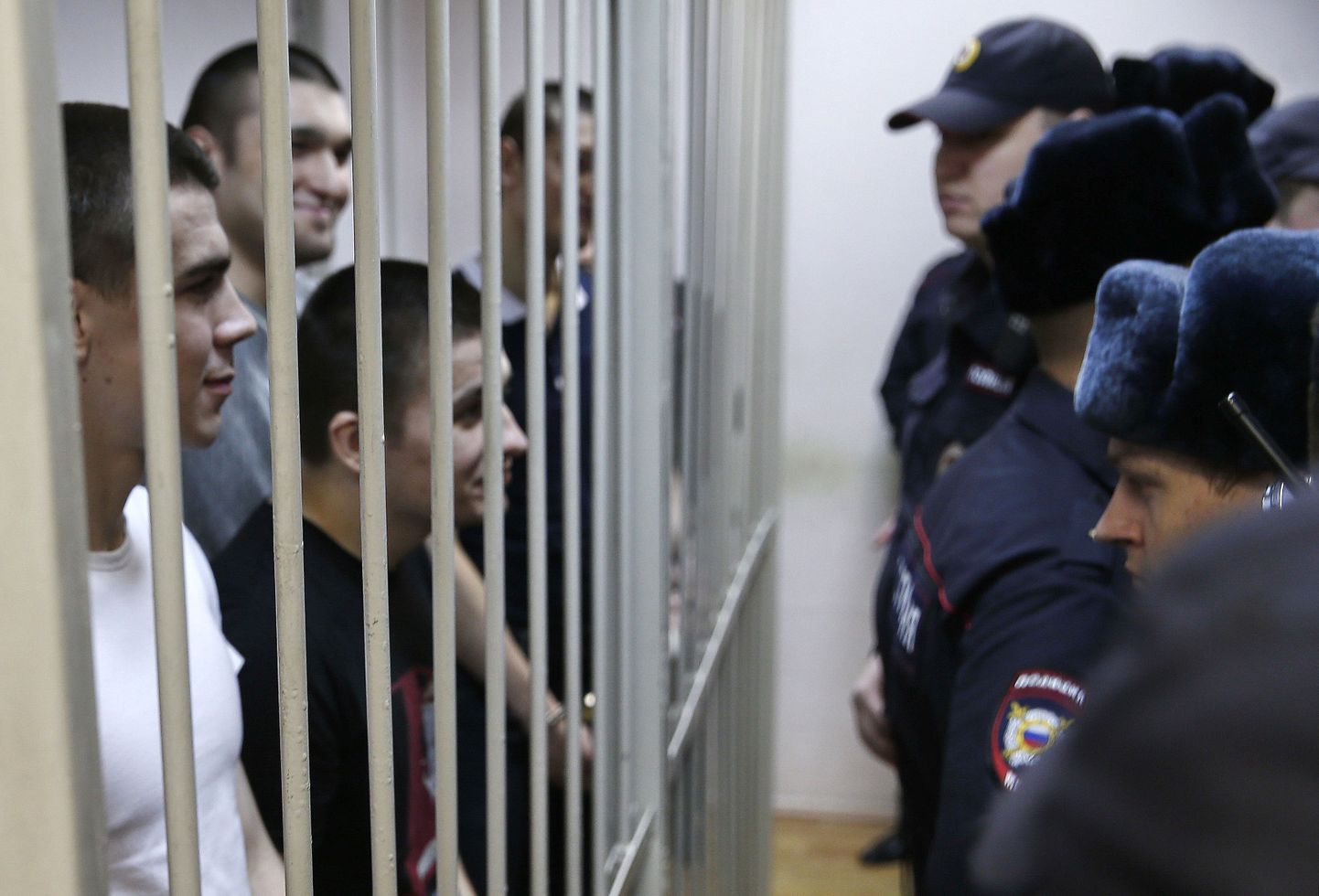 Bolotnaja aktivistid Moskva kohtus.