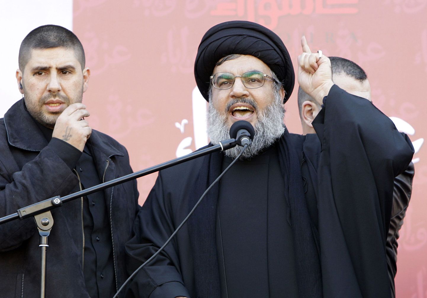 Hezbollah' liider Hassan Nasrallah.