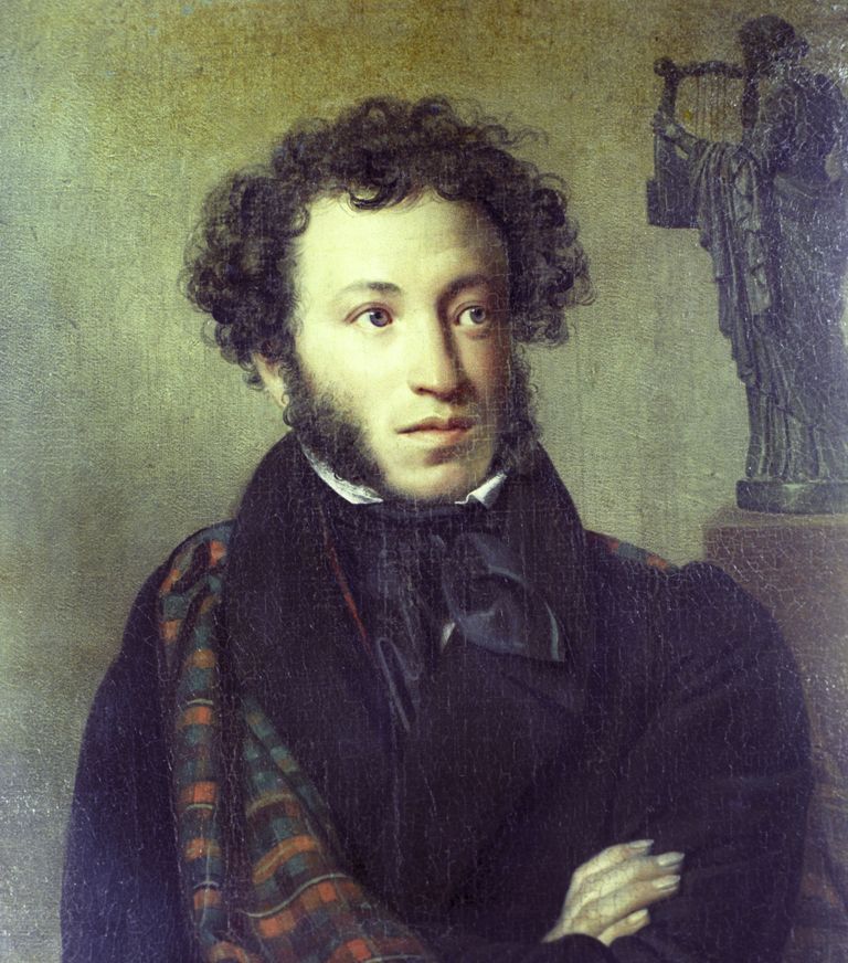 Aleksander Puškinit kujutav maal