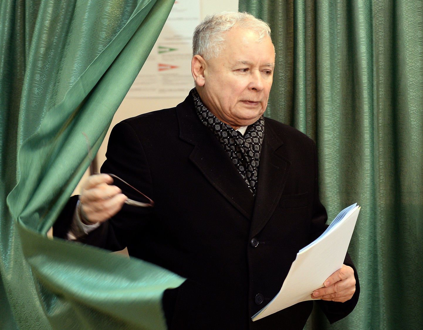 Jarosław Kaczyński valimas.