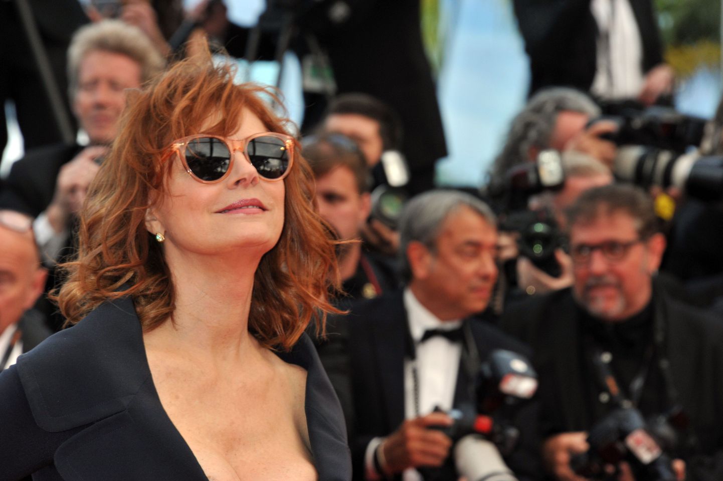 Susan Sarandon attending the Money Monster Premiere, held at the Palais De Festival. Part of the 69th Cannes Film Festival in France.