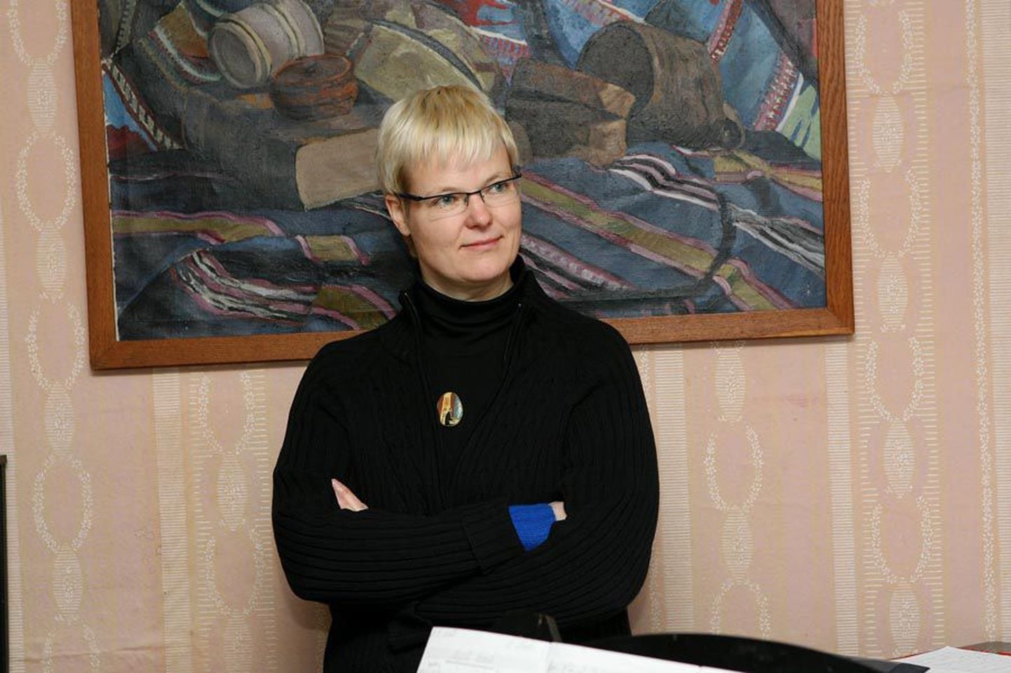 Riina Roose on Mart Saare majamuuseumis Hüpassaares sage külaline.