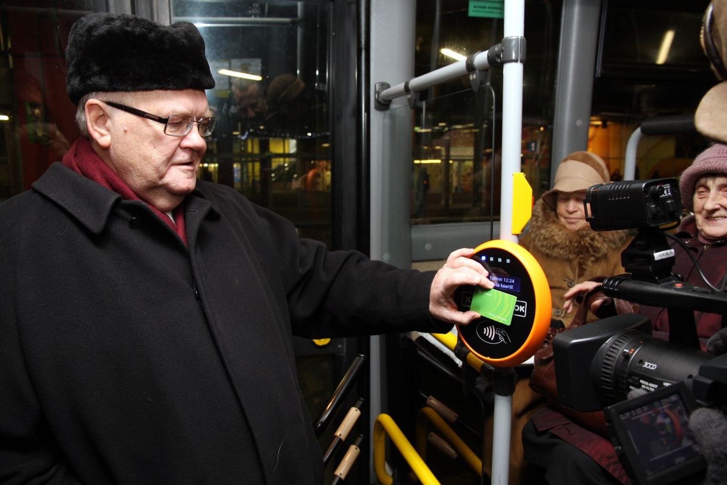 Эдгар Сависаар в общественном транспорте Таллинна