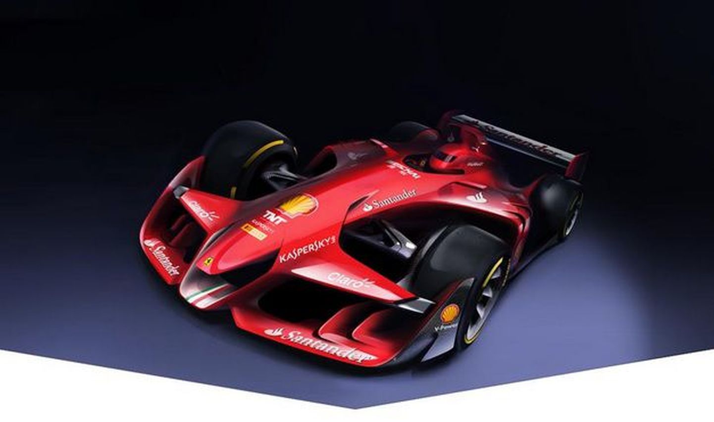 Ferrari tulevikuauto.