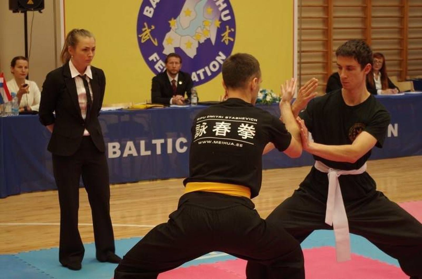 Rahvusvahelised idamaa võitluskunstide meistrivõistlused Riias.