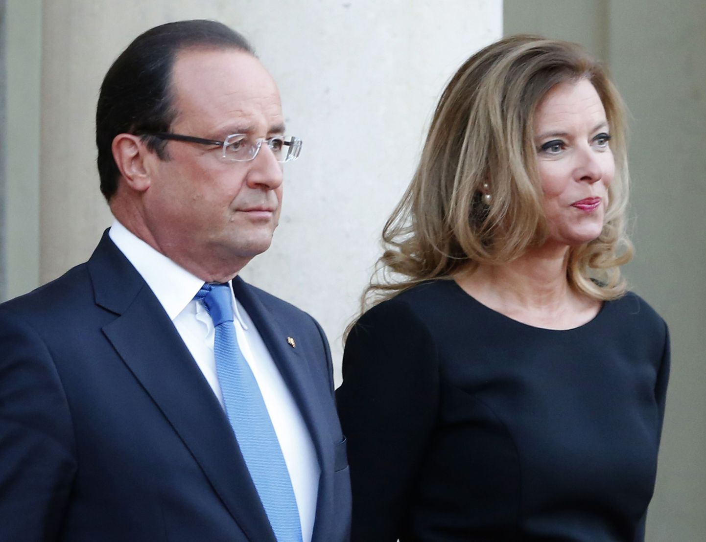 François Hollande ja Valerie Trierweiler