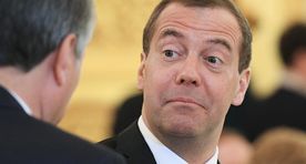 Видео: Мутко рассмешил Медведева, пообещав «порвать всех» в футболе
