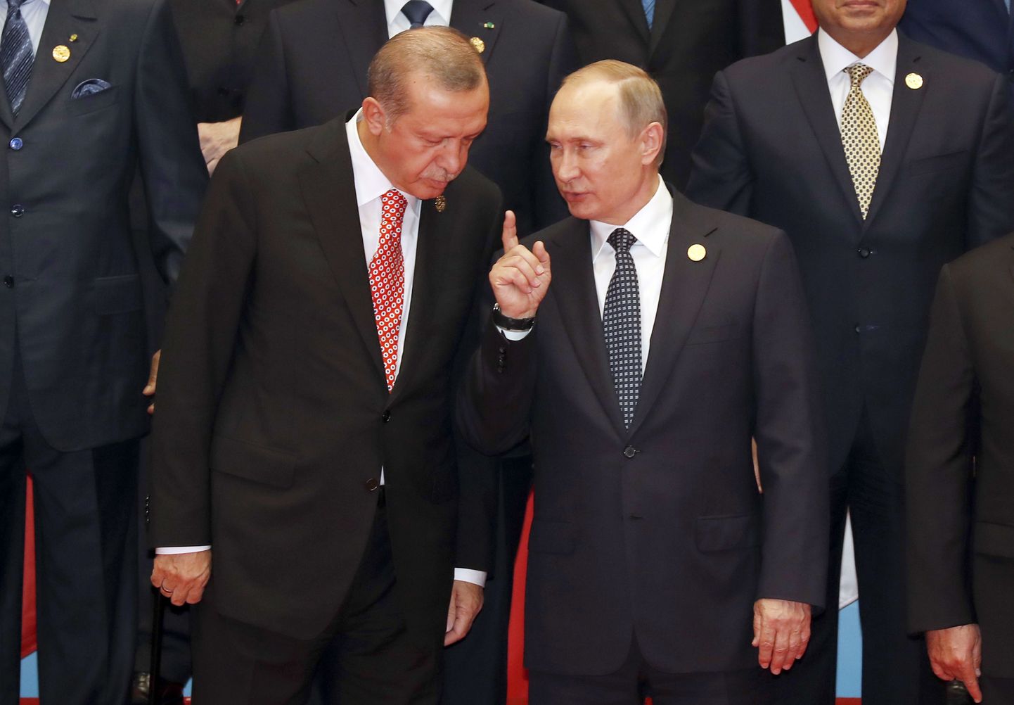 Türgi president Recep Tayyip Erdoğan ja Vene president Vladimir Putin möödunud nädalavahetusel G20 kohtumisel Hiinas.