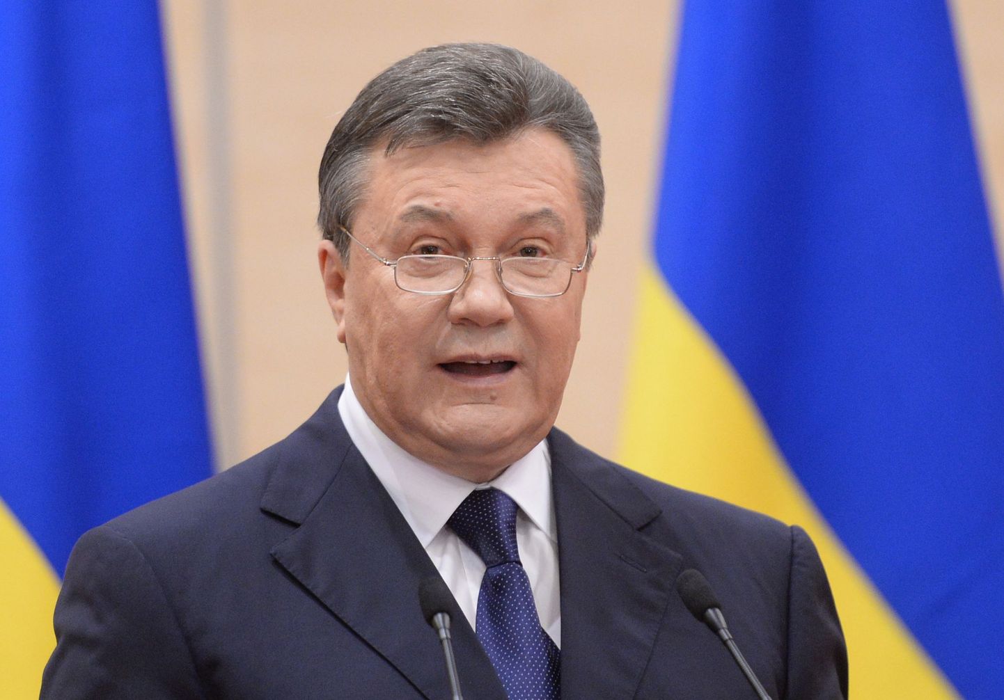 Kukutatud president Viktor Janukovõtš.