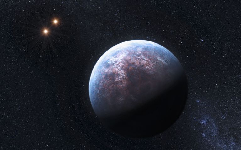 NASA kunstniku joonistus Maa sarnasest eksoplaneedist