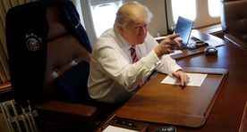Pildid ja video: Donald Trump lendas esmakordselt presidendilennukiga