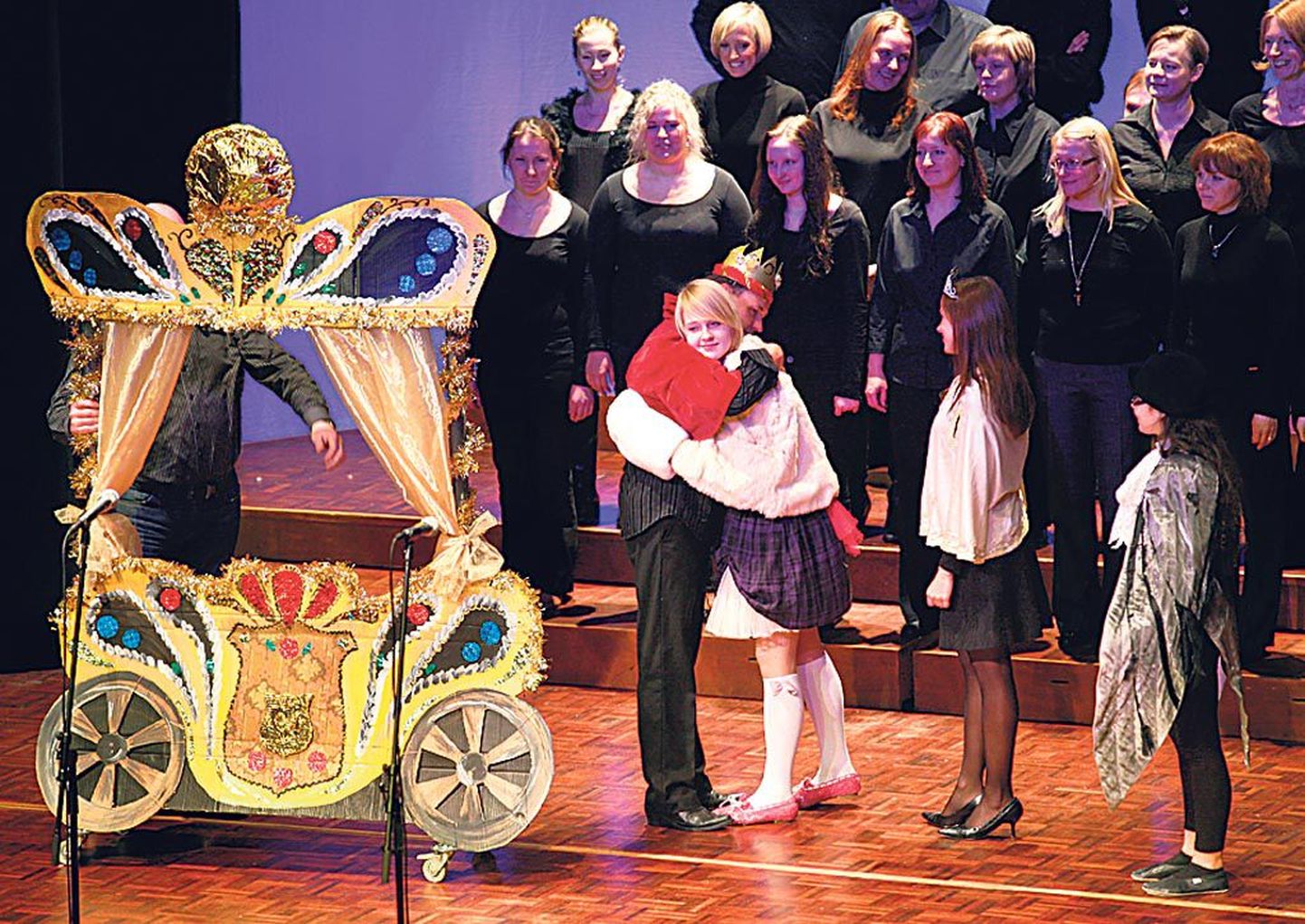 2012. aastal kandsid pärnakad Muusikamoosil ette muusikali “Lumekuninganna”.