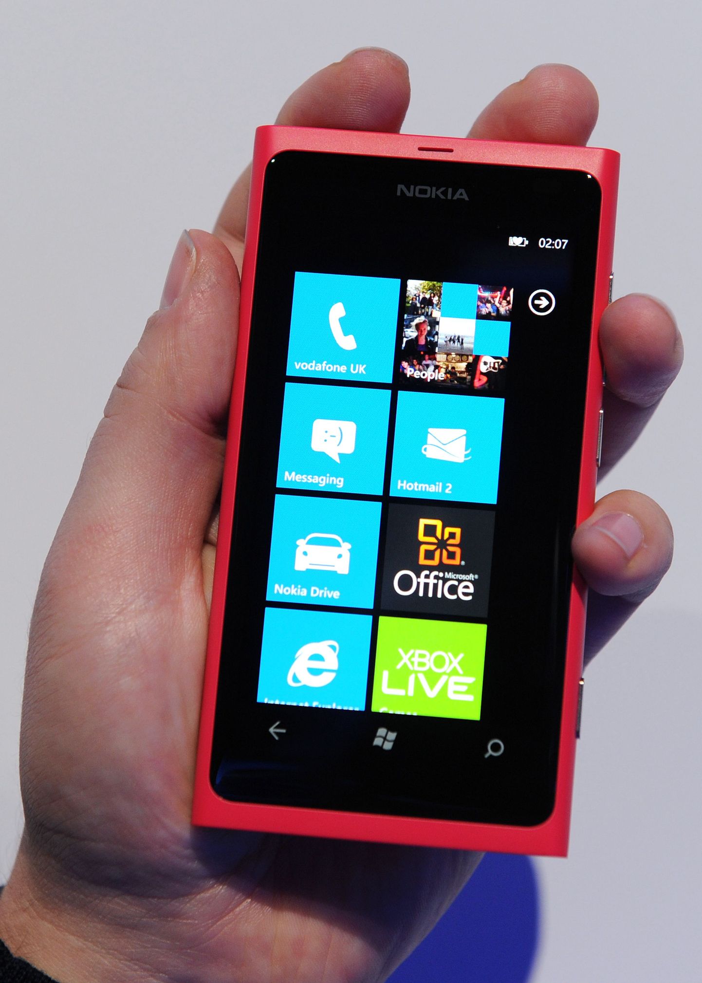 Nokia Lumia 800.