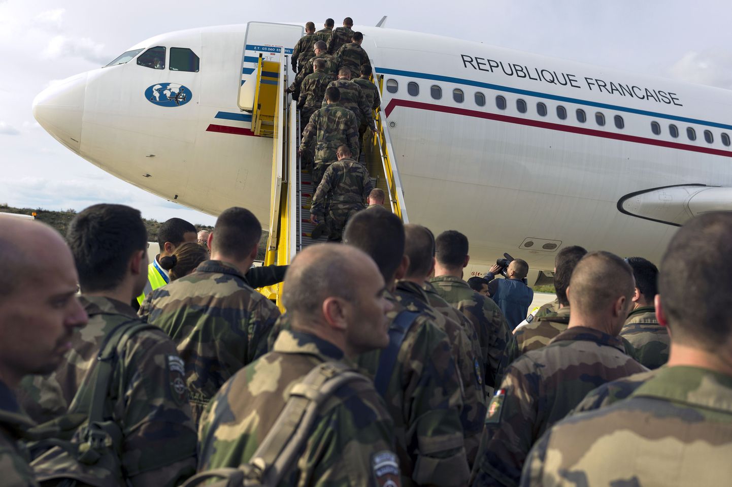 Afganistanist lahkuvad Prantsuse sõdurid.