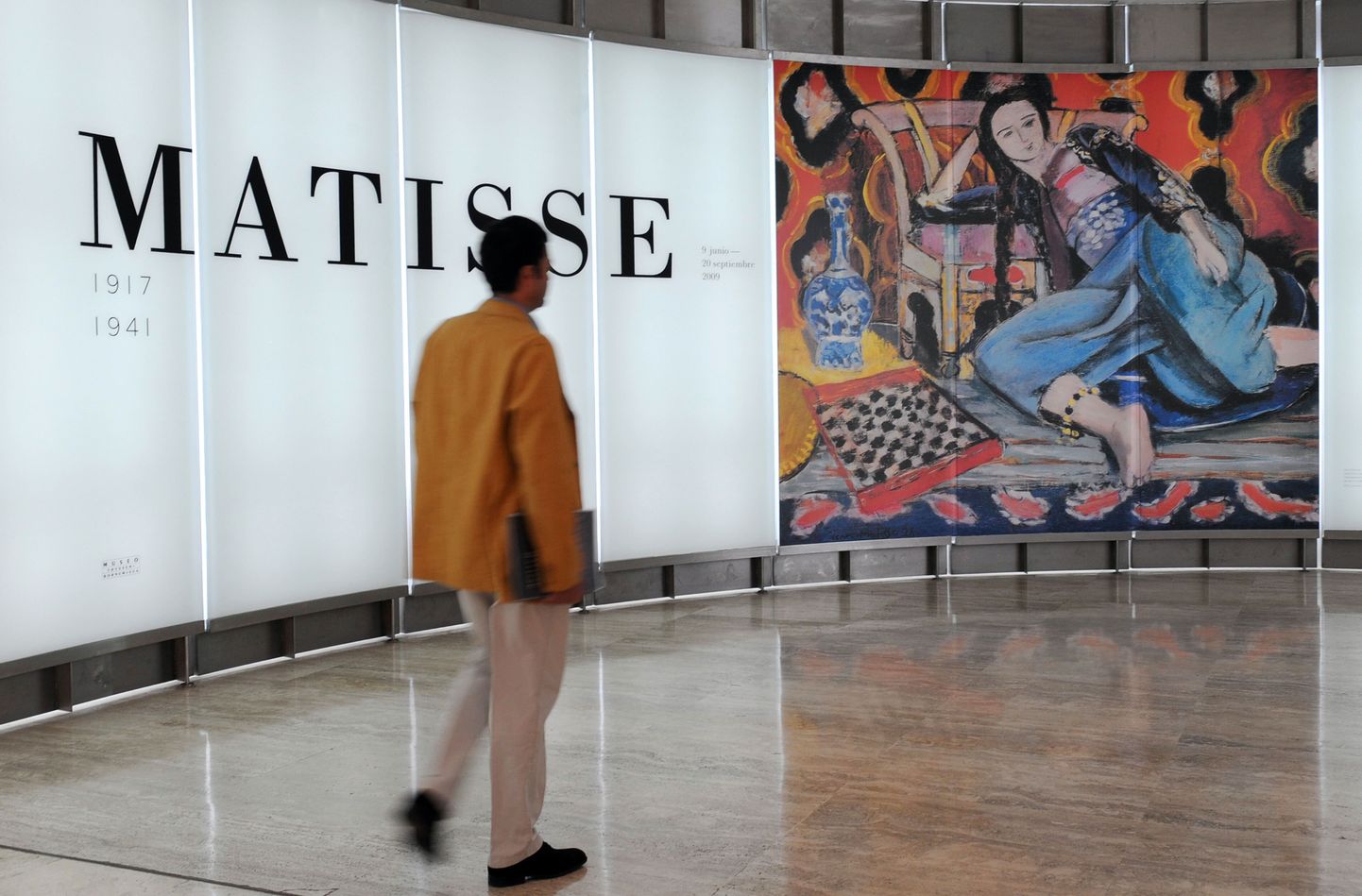Выставка работ Матисса. Иллюстративное фото.