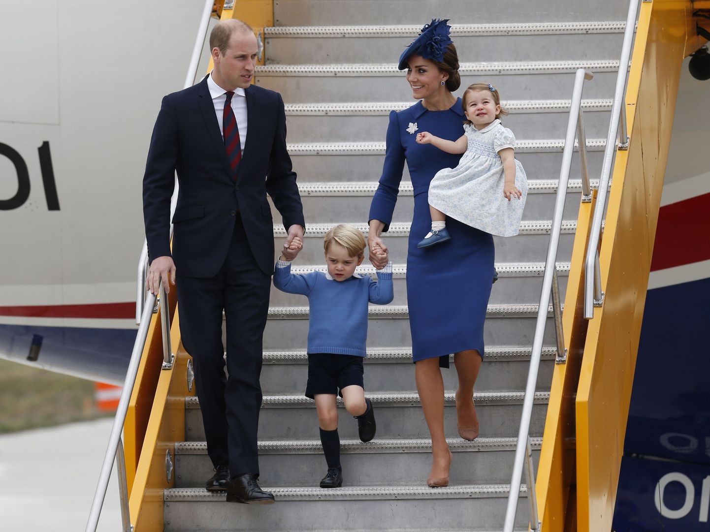 Prints William külastamas koos perega Kanadat, September 24, 2016. REUTERS/Chris Wattie