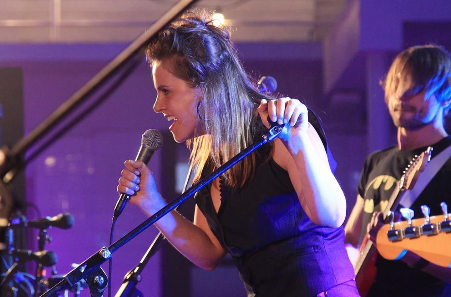 Ranna kõlakojas annavad kontserdi Lenna Kuurmaa, Piret Krumm (pildil) ja Liina Vahtrik.
