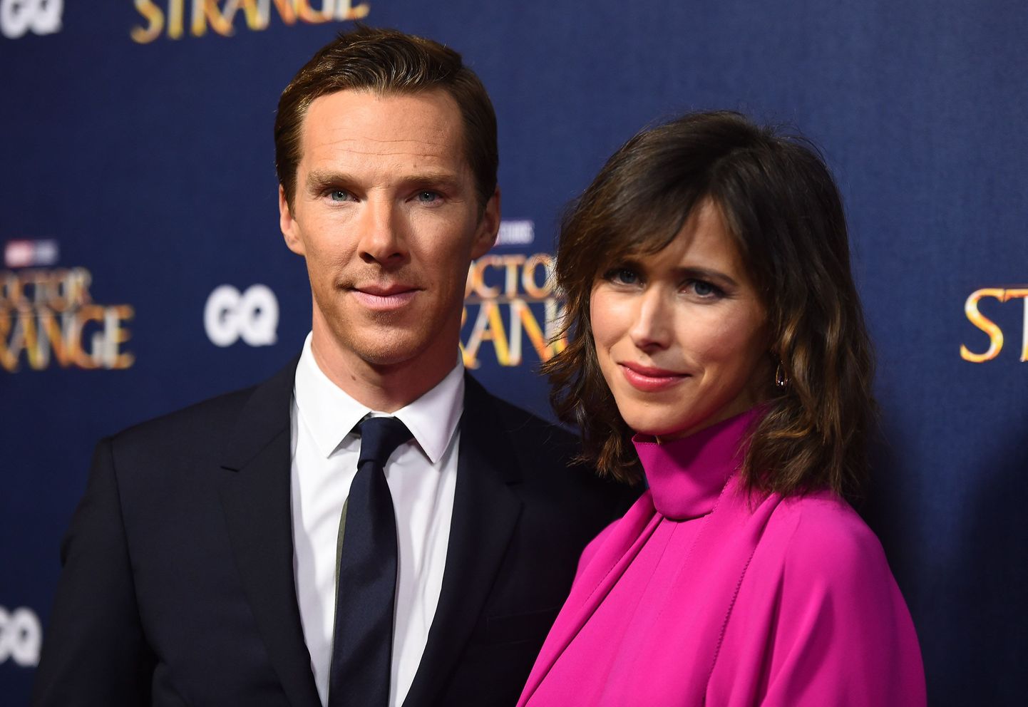 Benedict Cumberbatch ja tema abikaasa Sophie Hunter