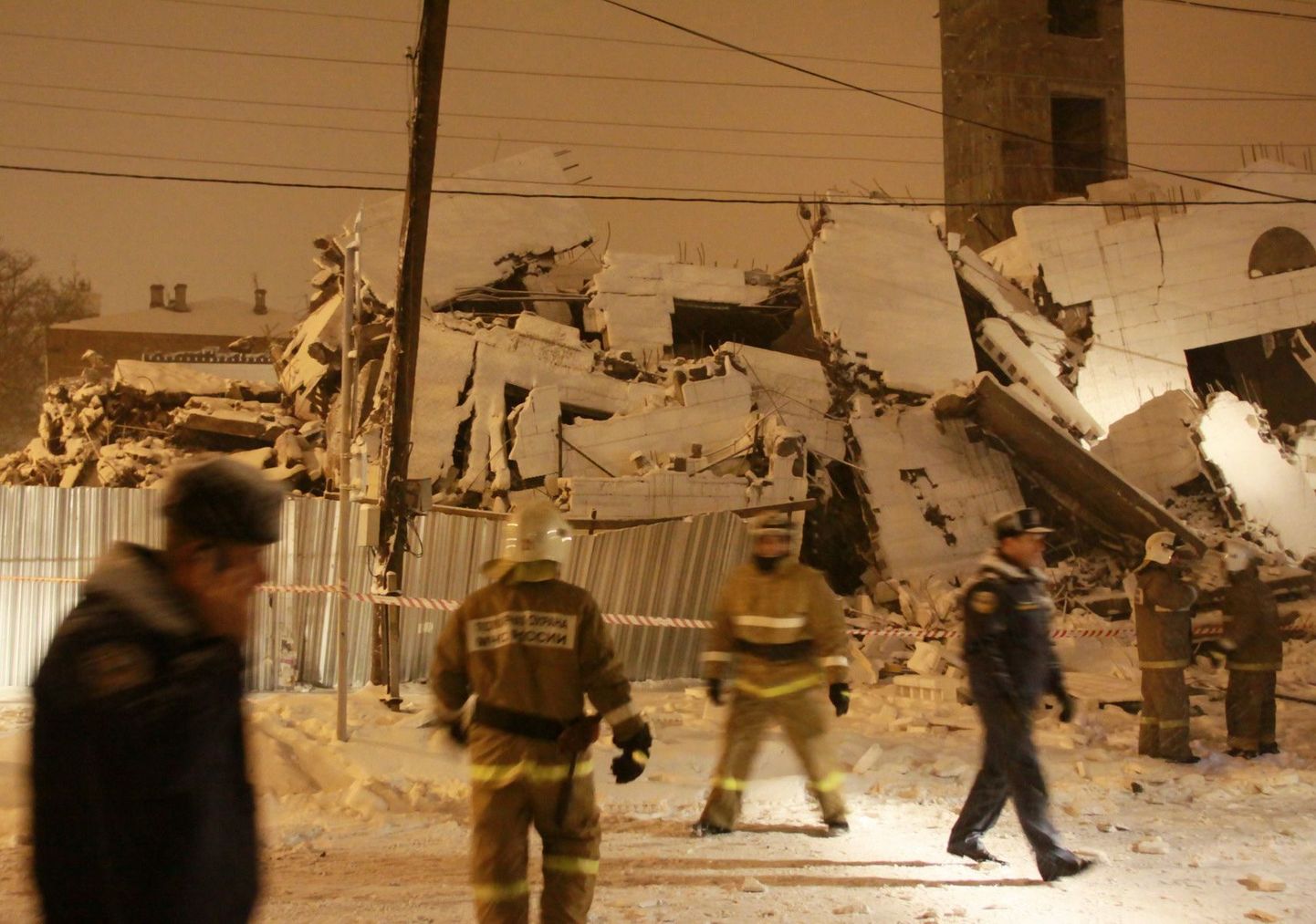 Kortermaja ehitusel Taganrogis hukkus viis töölist.