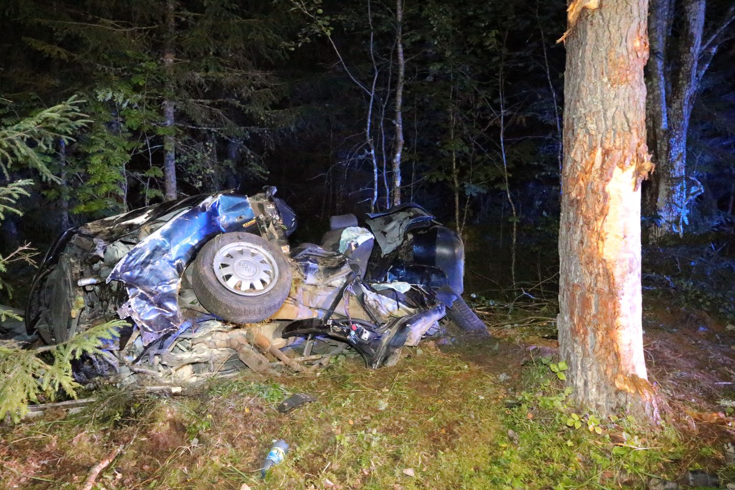 Tartumaal Rannu vallas hukkus augustis vastu puud sõitnud autoskaks 15-aastast tüdrukut ja kaks 23-aastast meest.