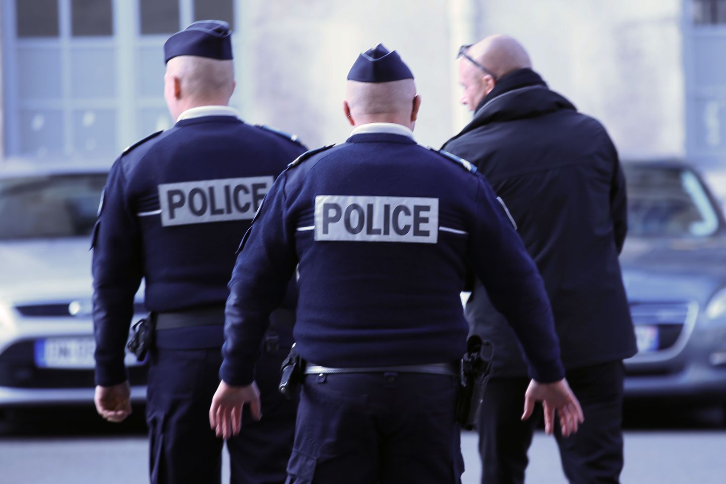 Prantsuse politseinikud.