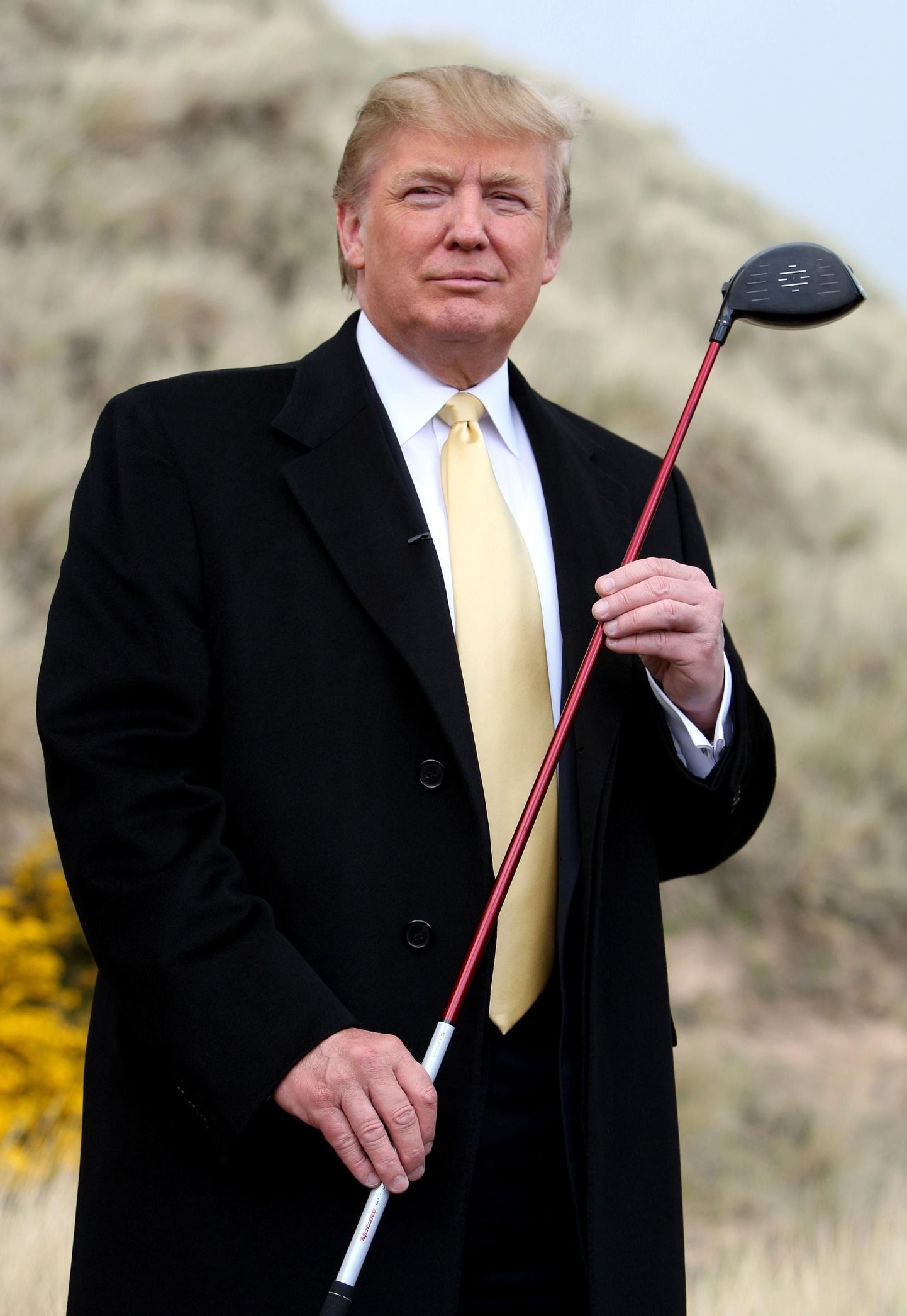 Donald Trump Šotimaale Aberdeenshire'i ehitatud golfirajal.
