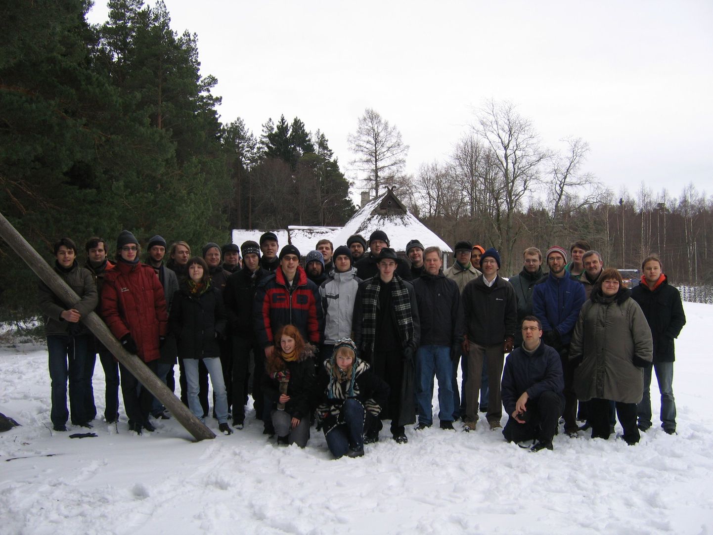 EWSCS 2009 talvekool Altja kiigemäel.