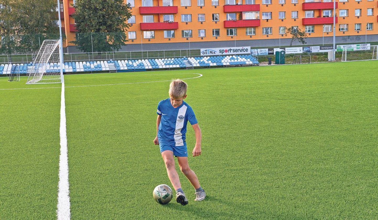 Kaheksa-aastane Henry Vahtel veedab Sepa staadionil pea kogu vaba aja. Tehtud töö kannab ka vilja: viimatisel turniiril kostitas ta vastaseid 11 väravaga.