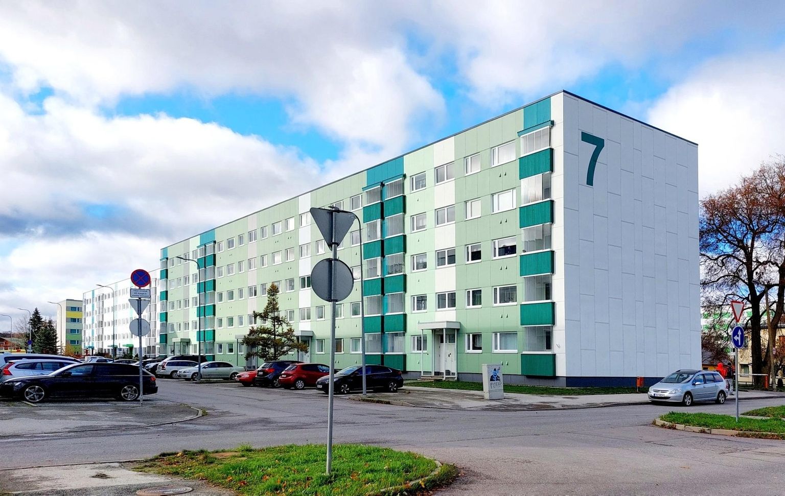 Renoveeritud kortermaja Rakveres.