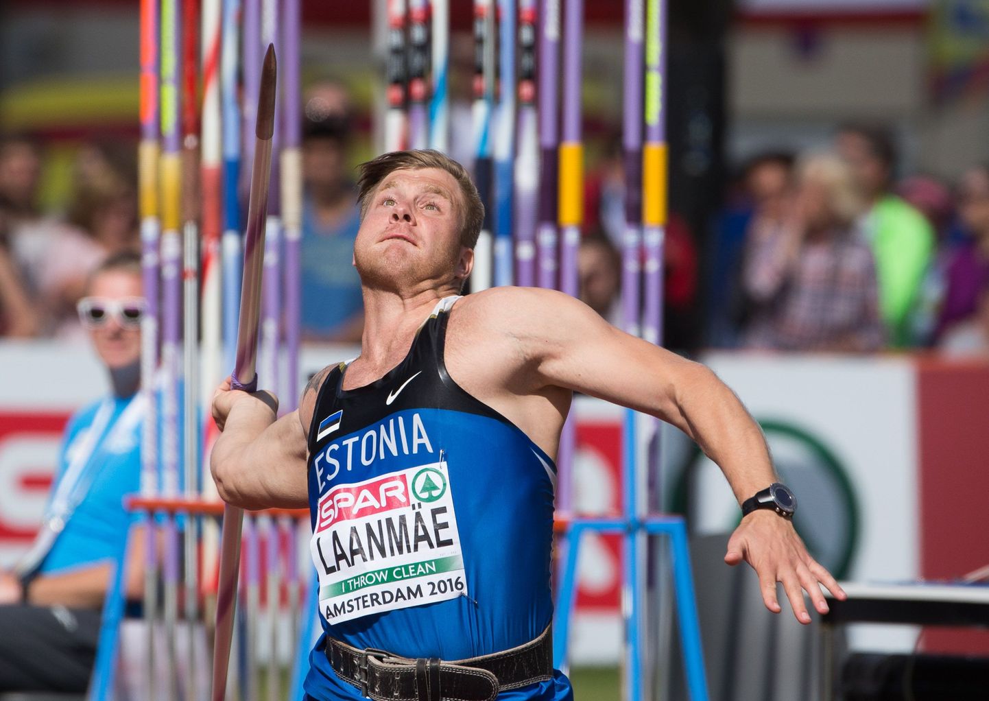 Kadrioru staadionil visatud 84.06 meetrit tõi Tanel Laanmäele tema kolmanda Eesti meistritiitli odaviskes.