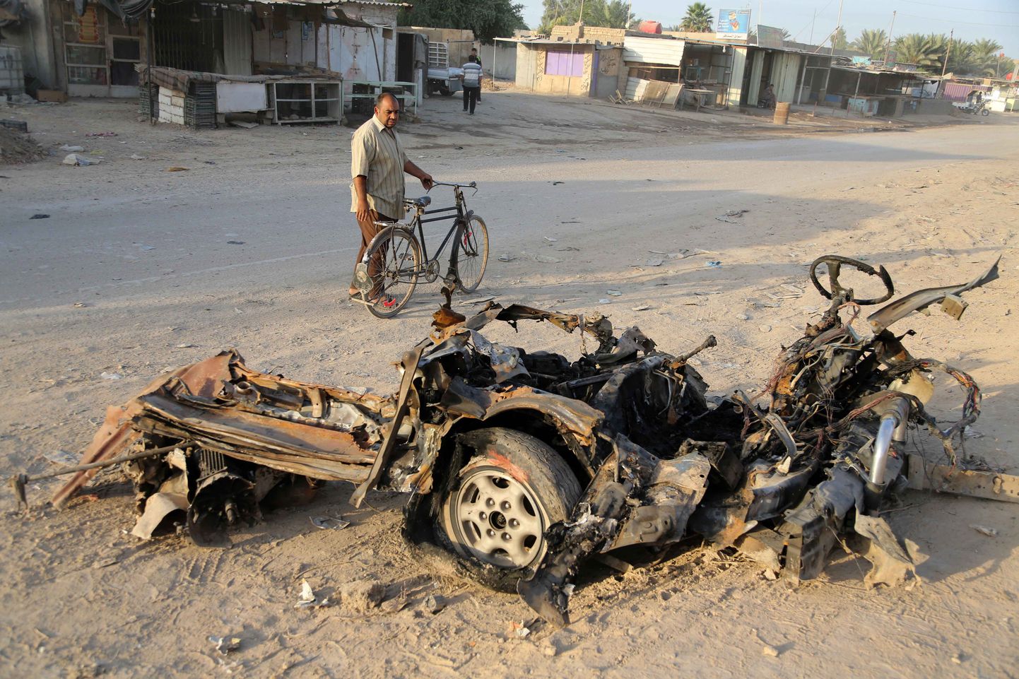 Autopommiplahvatus Bagdadis.