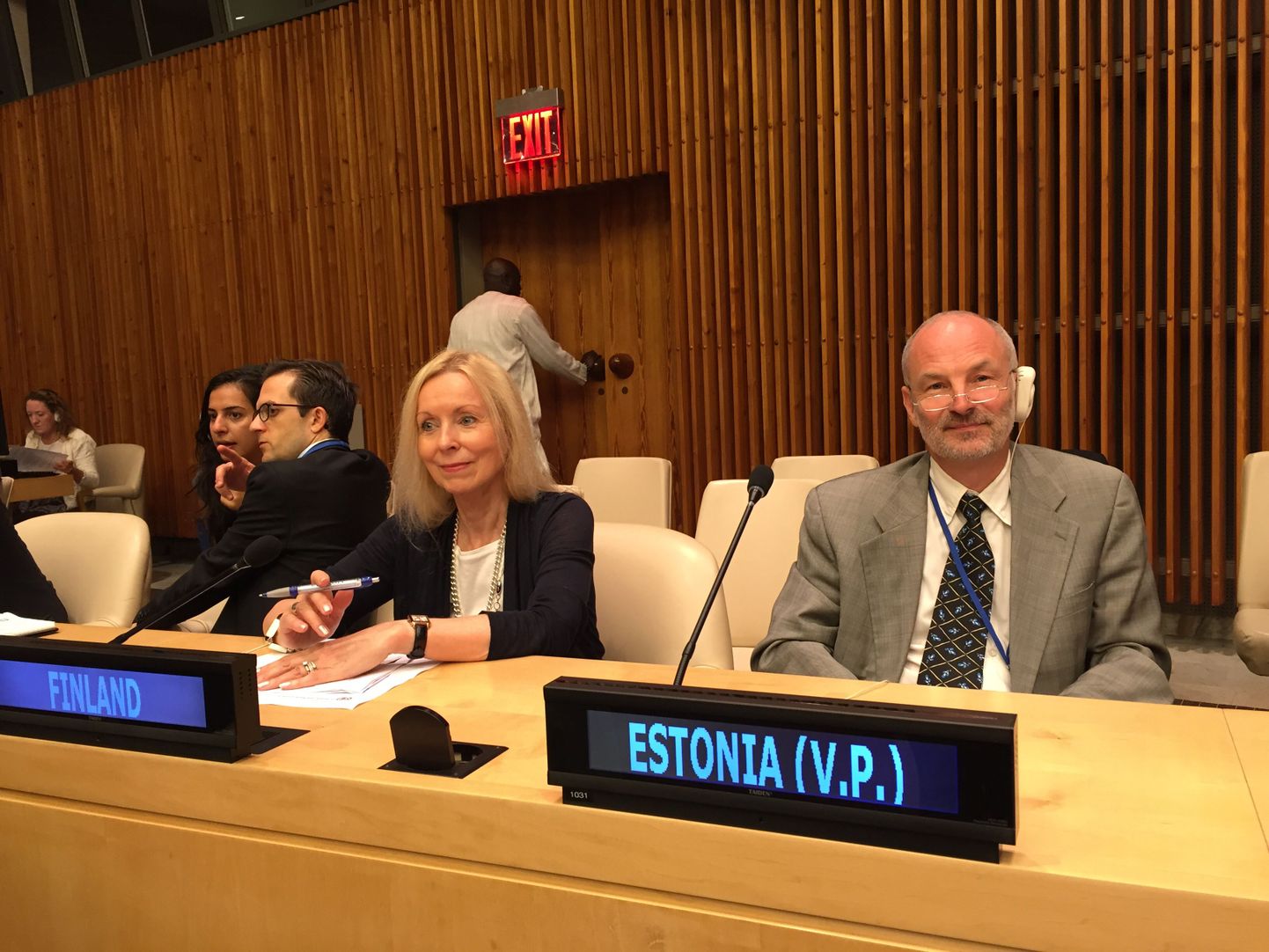 Eesti valiti ÜRO Majandus- ja Sotsiaalnõukogu asepresidendiks.