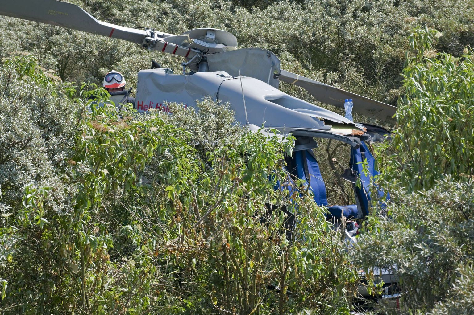 Rotterdami sadama lähistel alla kukkunud helikopter
