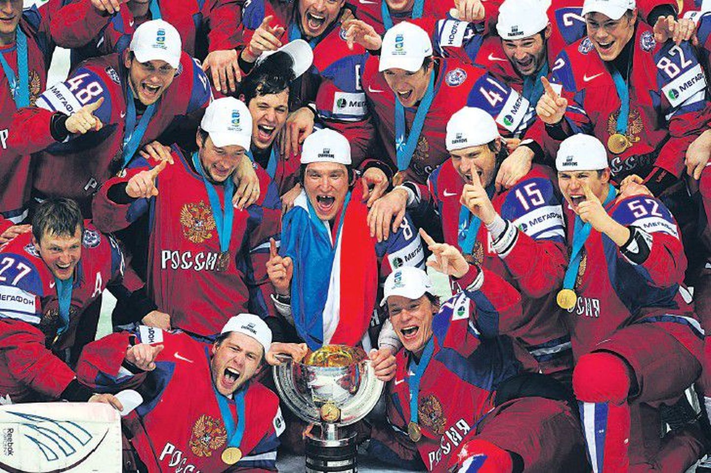 Российская команда не проиграла на ЧМ-2012 ни одной игры и по праву завоевала чемпионский титул.