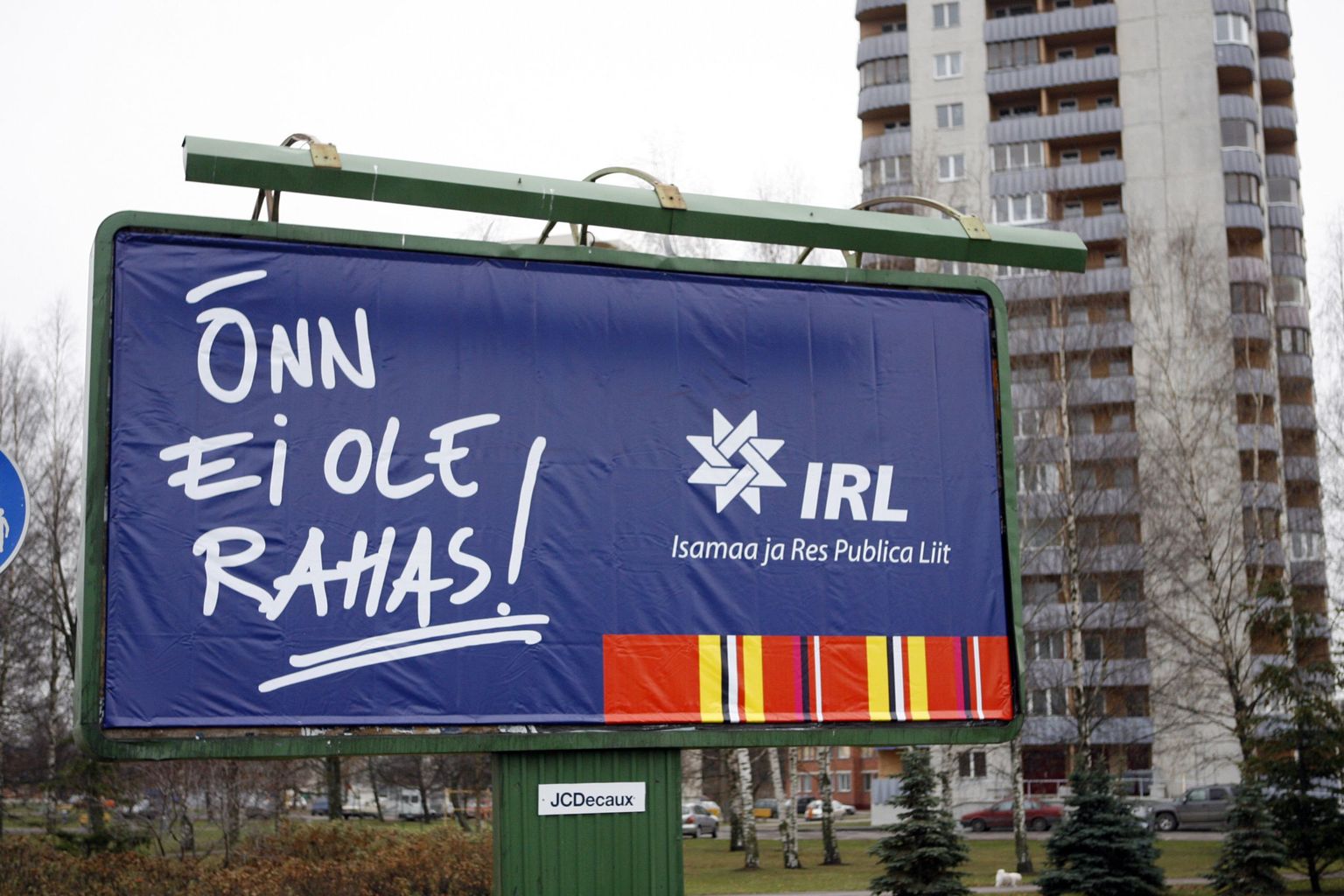 IRLi valimisreklaam.