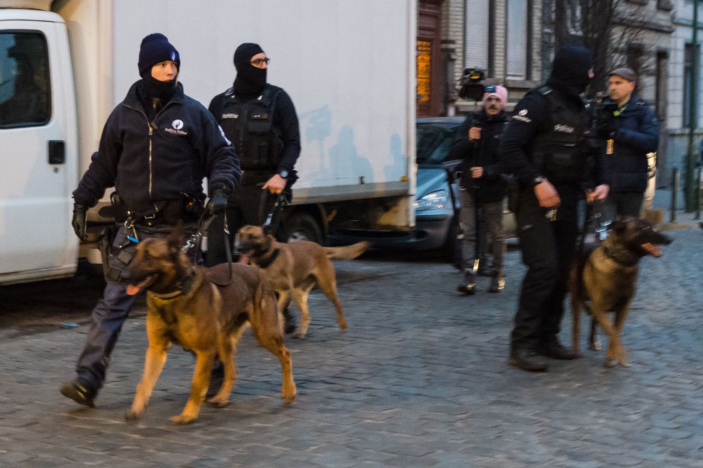 Полиция в Бельгии.