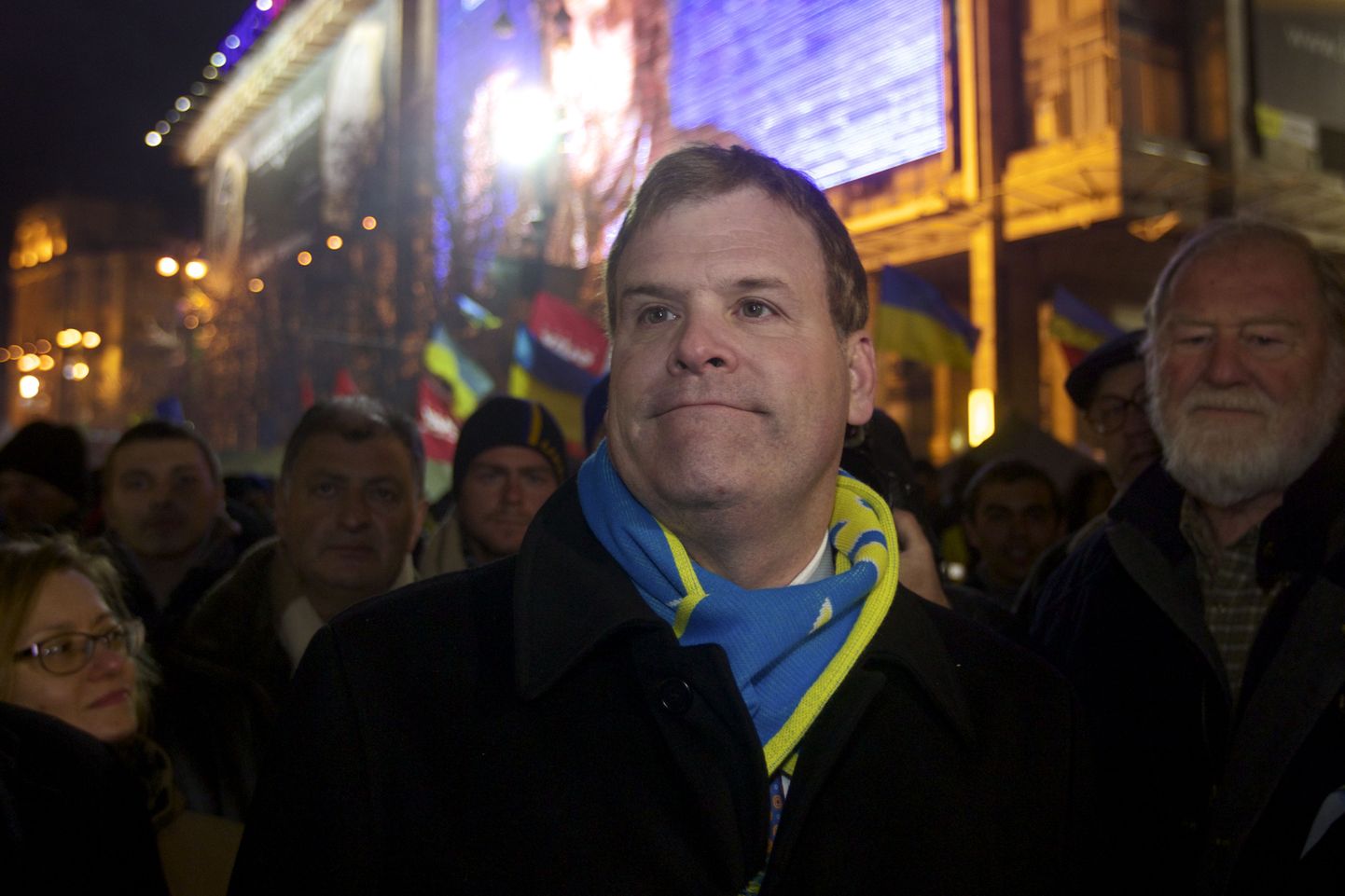 Kanada välisminister John Baird detsembris Kiievis.