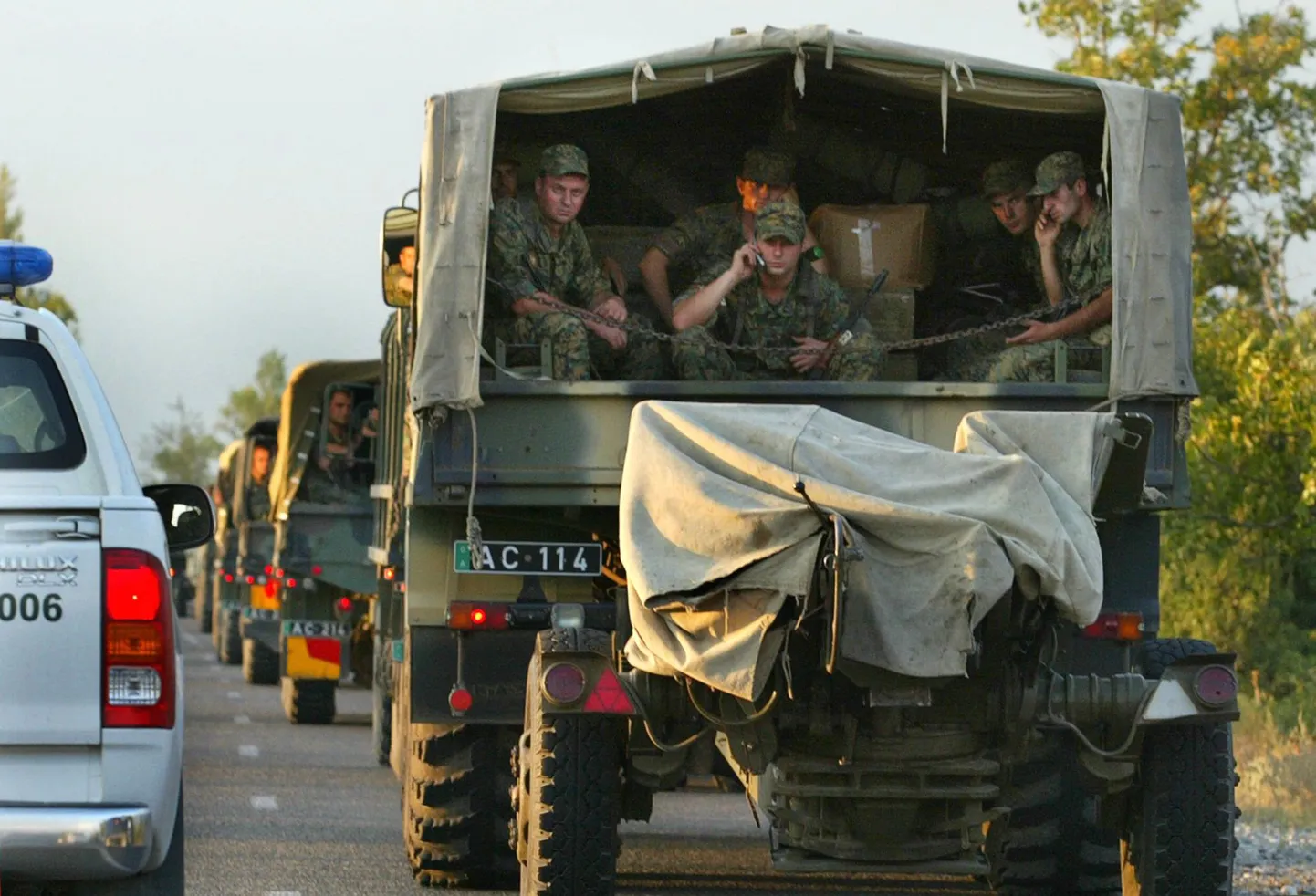 Gruusia väed liiguvad Lõuna-Osseetia suunas.