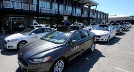 Uber peatab isesõitvate autode kasutamise