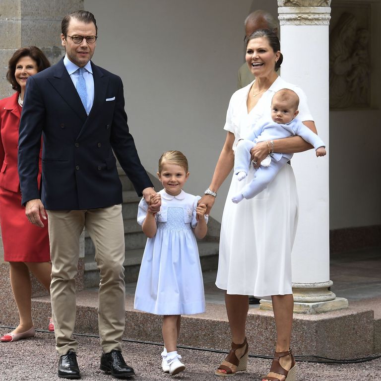 Rootsi kroonprintsess Victoria, prints Daniel, printsess Estelle ja prints Oscar