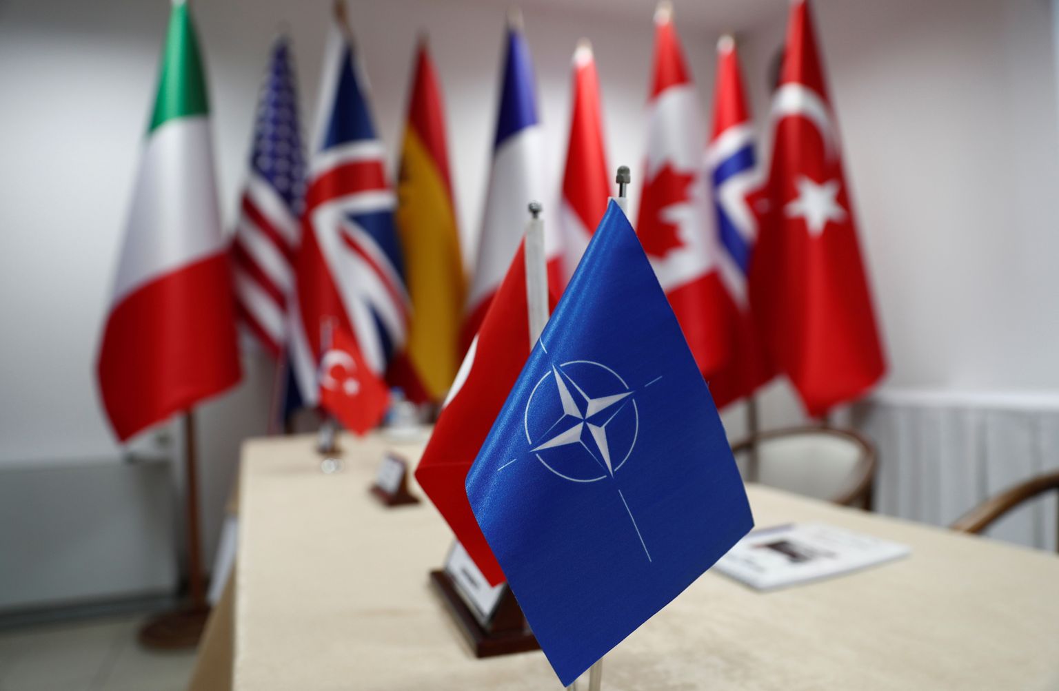 NATO karodziņš. Ilustratīvs attēls.