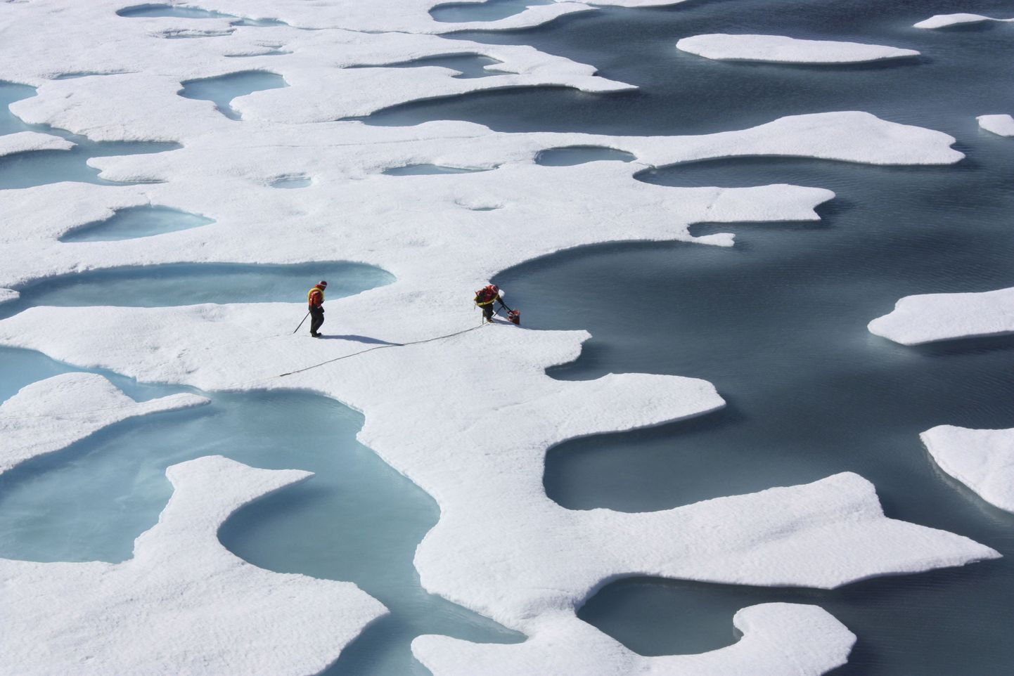 Põhja-Jäämere pinnavee soolasemaks muutumine mõjutab ka merejääd.