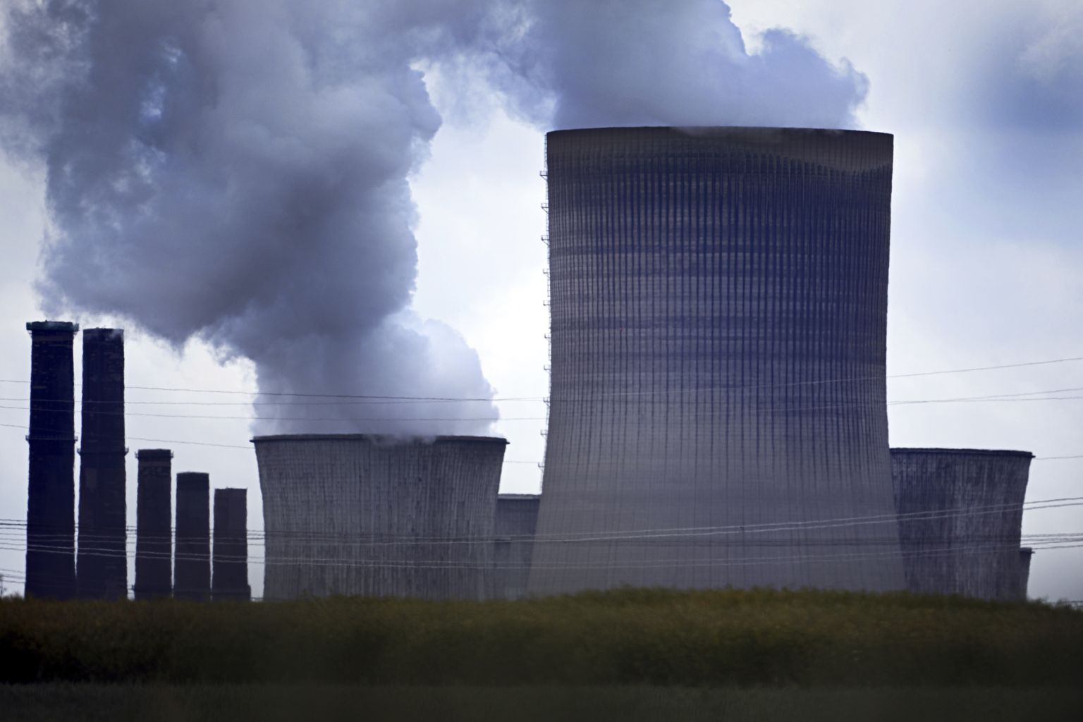 Pruunsöeküttel töötav elektrijaam Saksamaal Pulheimis.