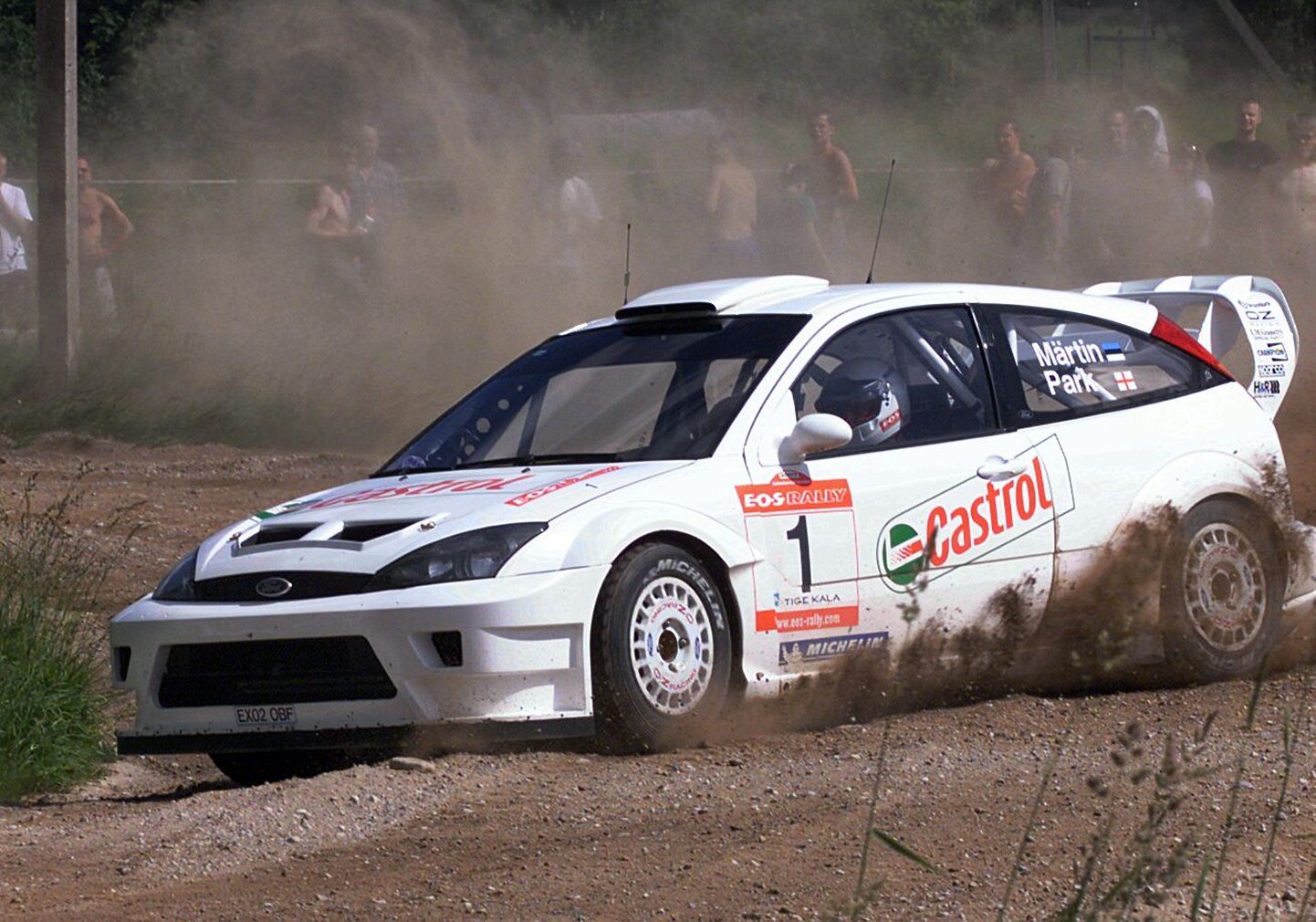 Markko Märtin / Michael Park 2003. aasta EOS Rallyl.