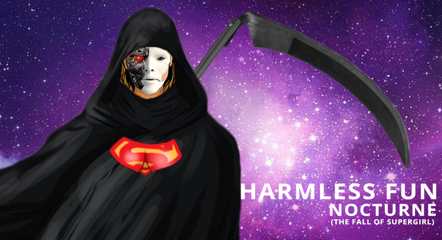 Harmless Funi uue loo «Nocturne (The Fall of Supergirl)» cover