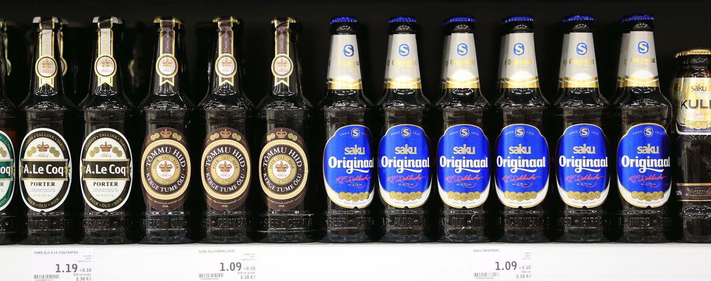 Õlu on endiselt eestimaalaste üks lemmikuid.