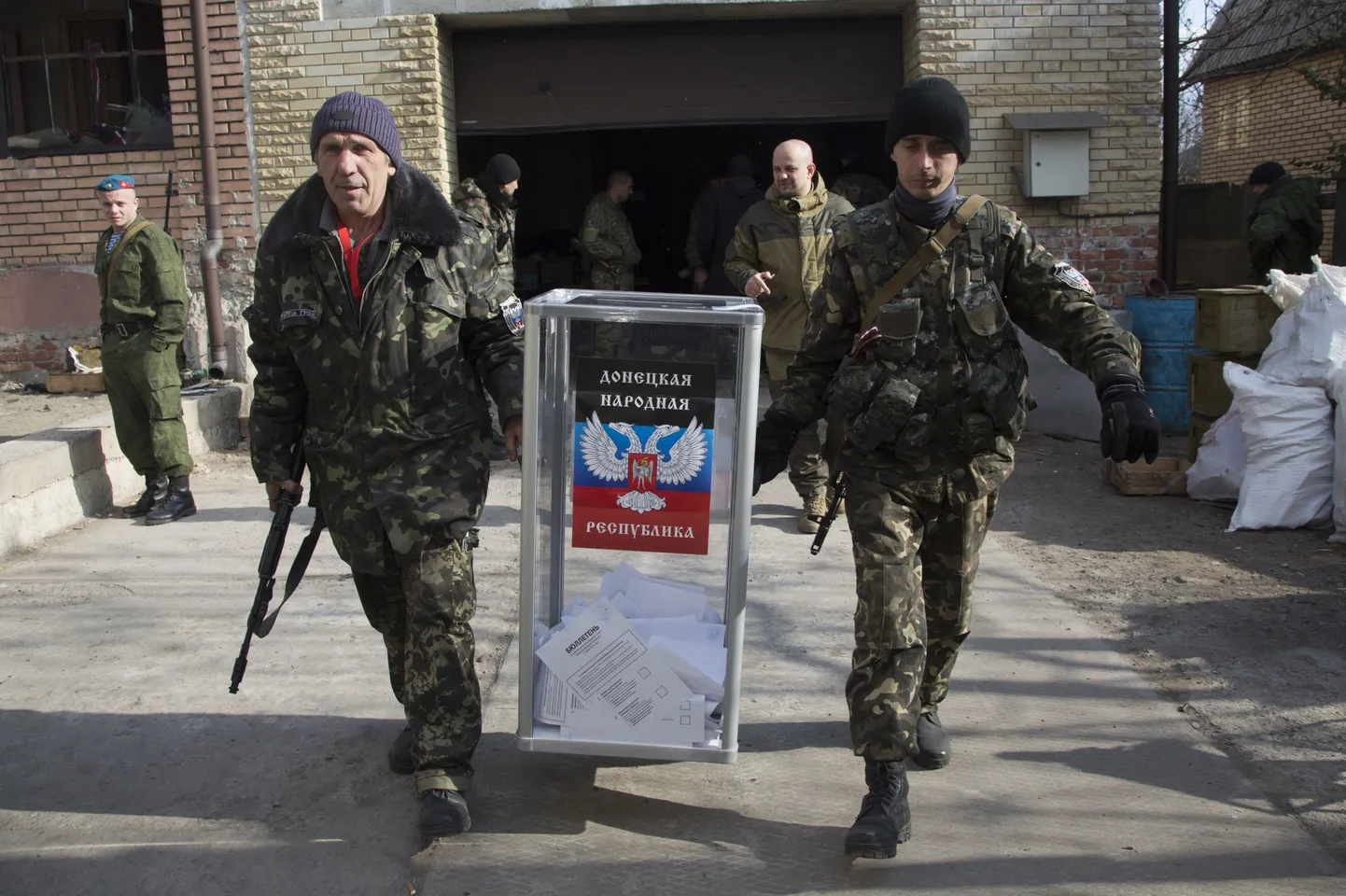 Valimismeeleolud Donbassis.
