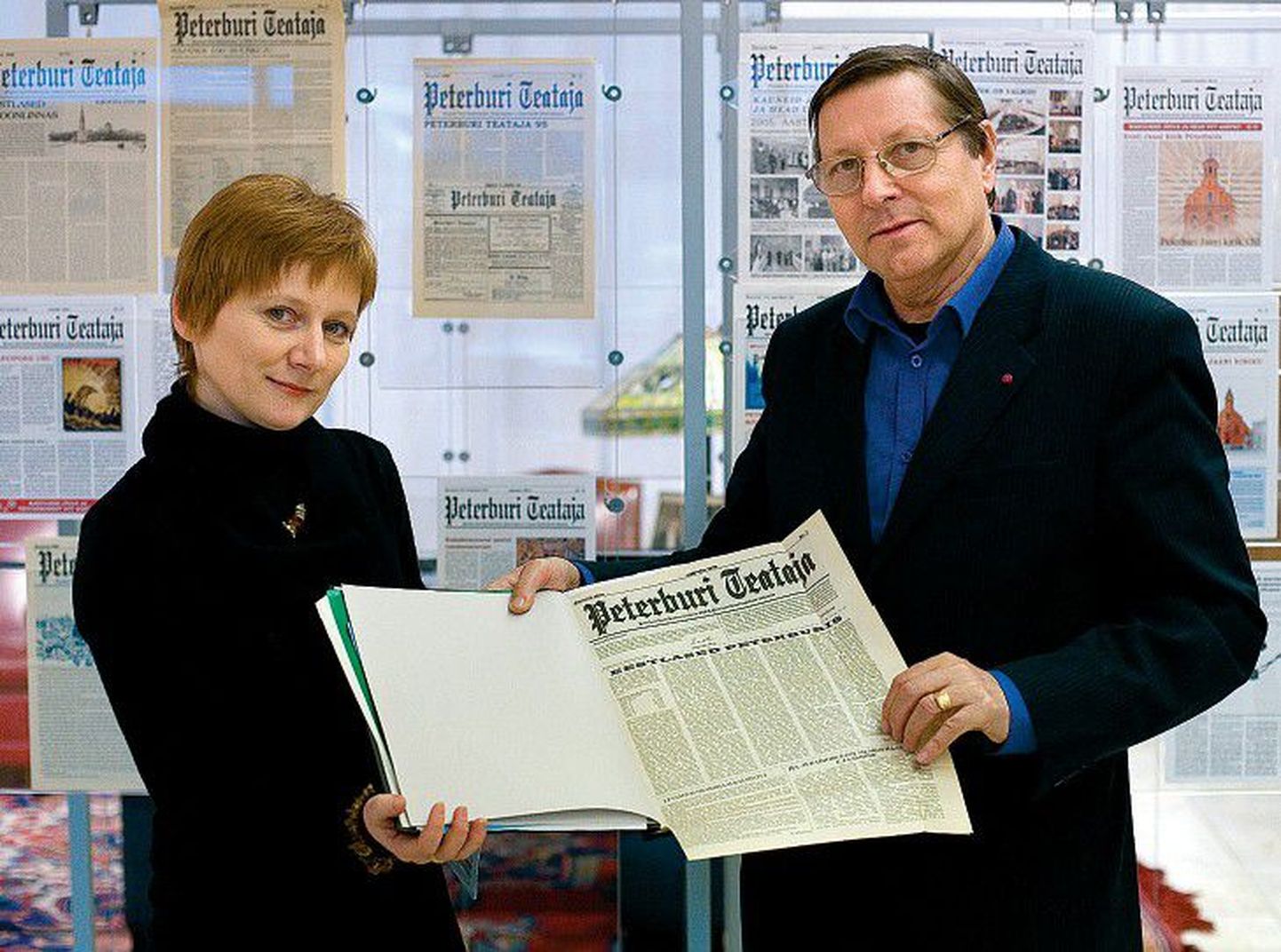Чтобы подготовить 50-й номер газеты, Вероника Махтина и Юри Трей встретились в Таллинне.