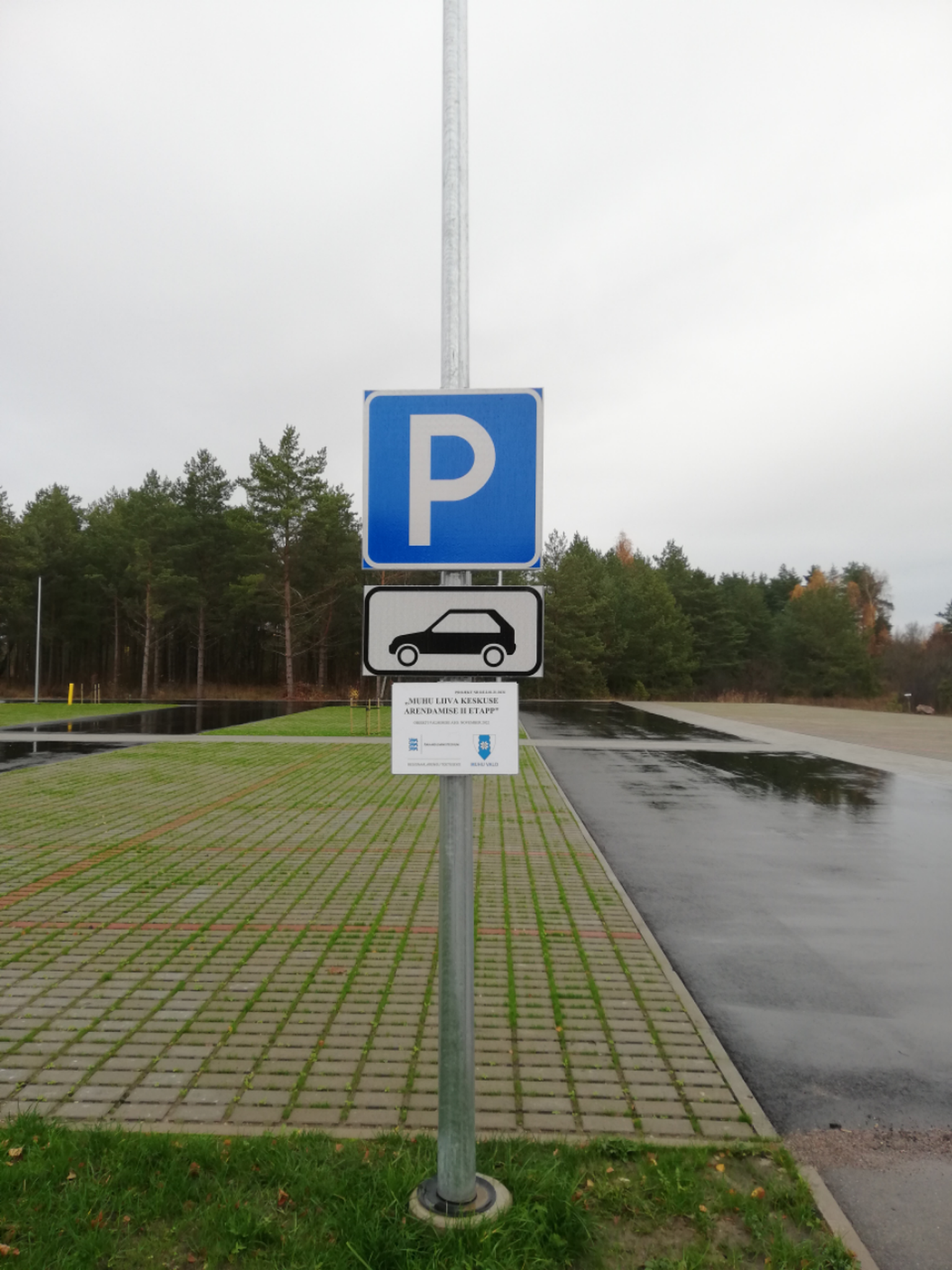 Liiva keskuse uus parkla