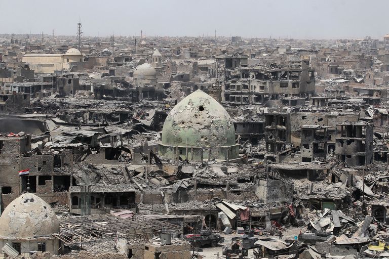 Vaade hävinenud Mosulile. Foto: AHMAD AL-RUBAYE/AFP/Scanpix